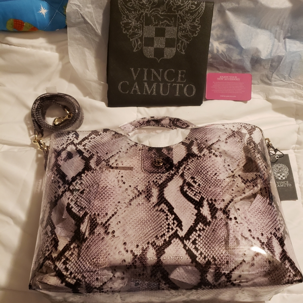 Stunning!! Vince Camuto Printed Tote - Lonna
